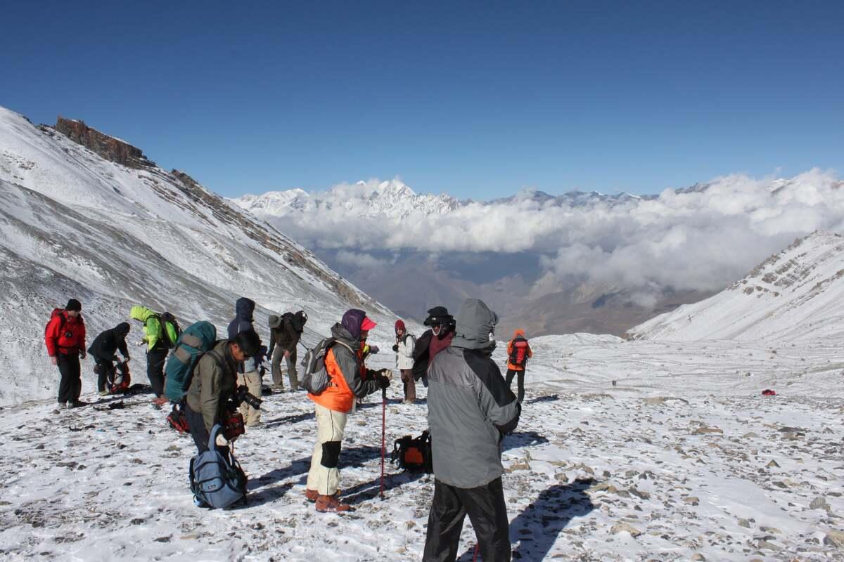 Thorung la pass summit